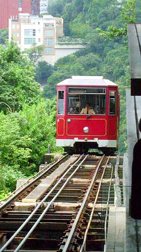 hong kong tram transport