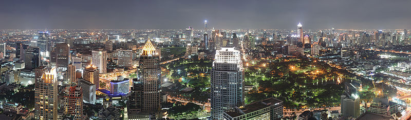 Bangkok skyline Thailand