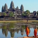 David a été un heureux volontaire au Cambodge