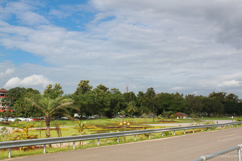 new park in Ventiane Laos