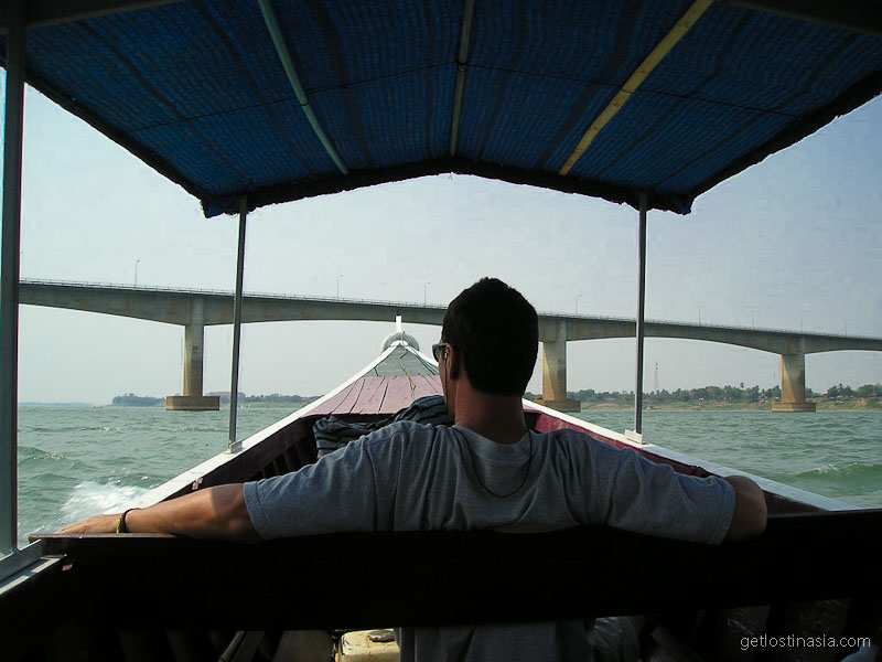 cruise on the mekong Pakse - Champassak Laos